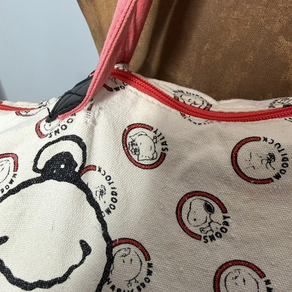 80s Vintage Charlie Brown Peanuts travel duffle bag